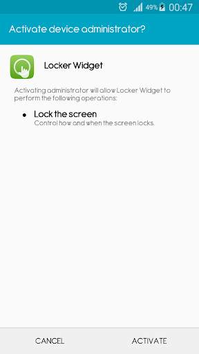 Lock Screen Widget screenshot 2
