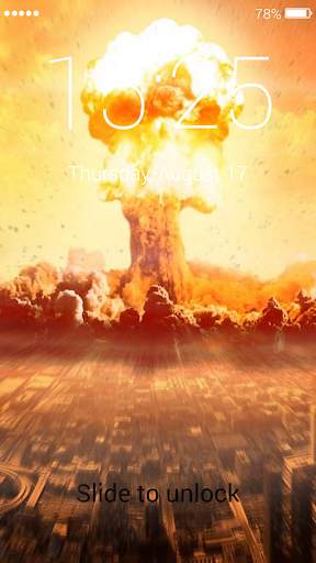 Nuclear Bomb Wallpapers & Lock 8 تصوير الشاشة