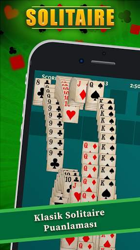 Solitaire - İnternetsiz screenshot 4
