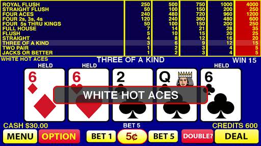 White Hot Aces screenshot 1