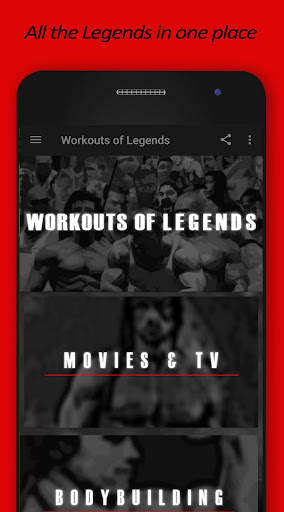 Workouts of Legends screenshot 3