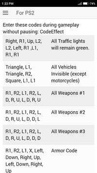 Cheat Code for GRAND THEFT AUTO VICE CITY GTA Game screenshot 5