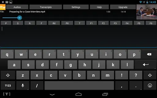 Transcription Software - the FTW Transcriber screenshot 2