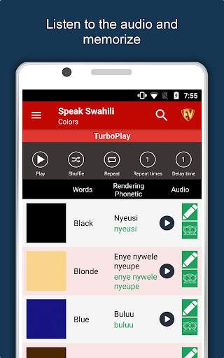 Speak Swahili : Learn Swahili Language Offline screenshot 10