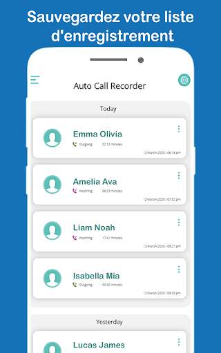 Enregistreur d'appel screenshot 4
