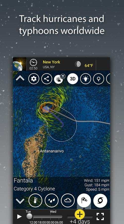 MeteoEarth 3 تصوير الشاشة