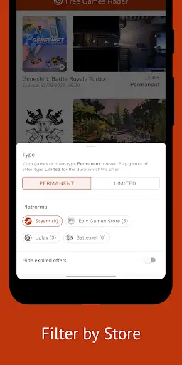 PC Games Radar for Epic Games, screenshot 3