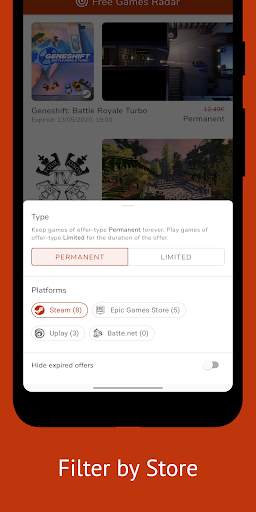 PC Games Radar for Epic Games, screenshot 3