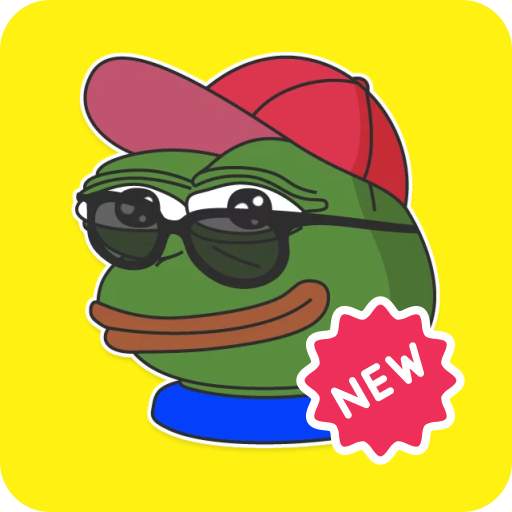 😂 Funny Pepe the Frog Stickers 🔥 WAStickerApp 1.0