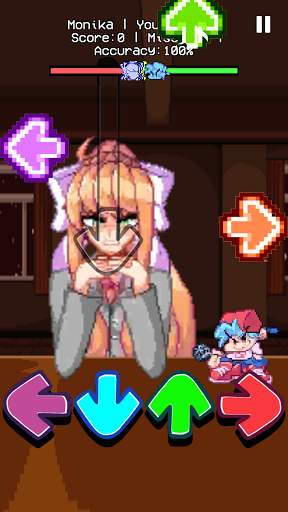 DDLC Monika funkin mod screenshot 3