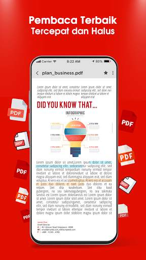 PDF Reader - Aplikasi PDF screenshot 3