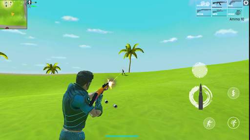 Cyber Survival Guys : Fire Battleground screenshot 5