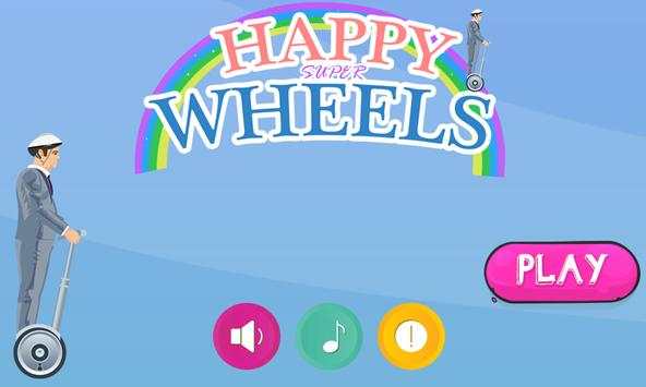 Happy funny wheels 2 screenshot 1