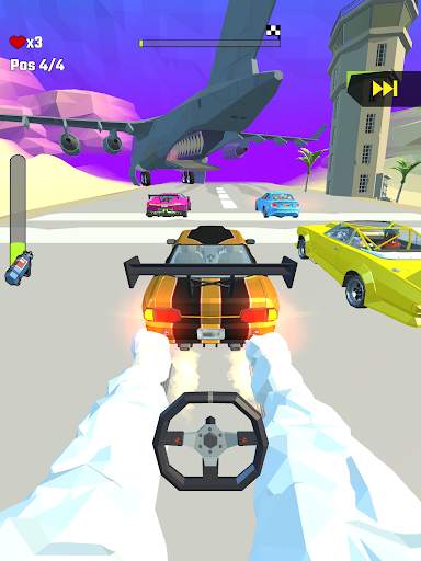 Crazy Rush 3D - Araba Yarışı screenshot 9