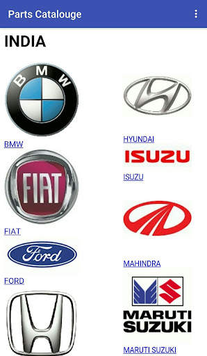 Parts Catalogue screenshot 1