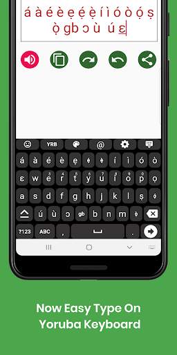 Yoruba English Keyboard : Infr screenshot 2