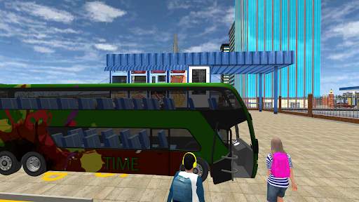 Mabar Bus Kota Simulator 3D screenshot 2