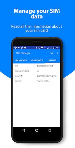 SIM Card Manager screenshot 1