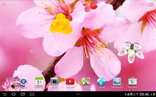 Blooming Trees Live Wallpaper screenshot 10