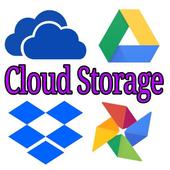 All online cloud storage 2018 icon