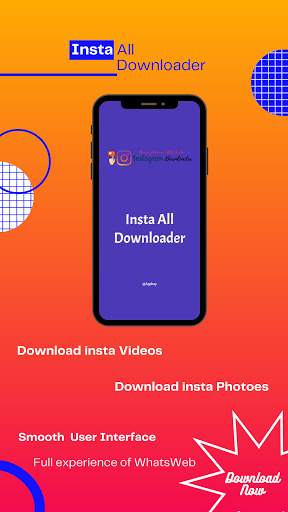 Insta All Downloader: Reels, Photo, Vdo Downloader скриншот 1
