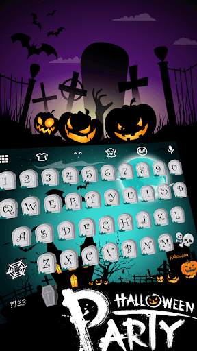 Halloween Night Keyboard Theme स्क्रीनशॉट 7