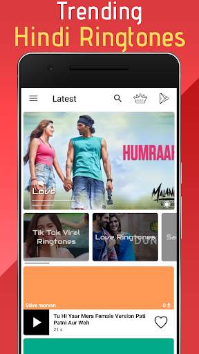 Ringzzy - Hindi Ringtones Download Or Set Easily screenshot 1