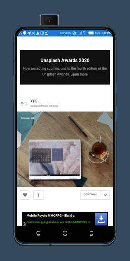 Unsplash App 3 تصوير الشاشة