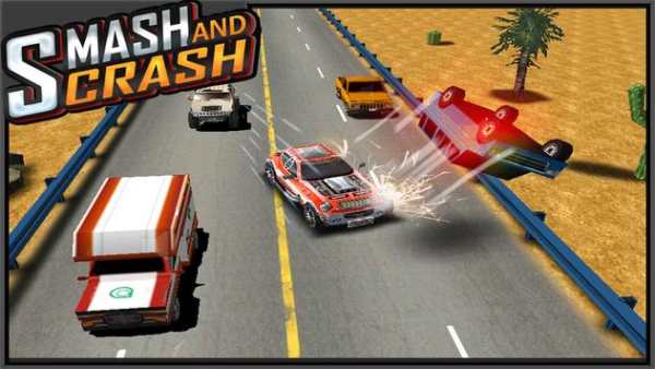 Smash & Crash : Clash Of Cars Highway traffic Race screenshot 1