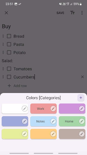Notes screenshot 3