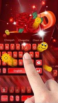 Red Rose 3D keyboard screenshot 3