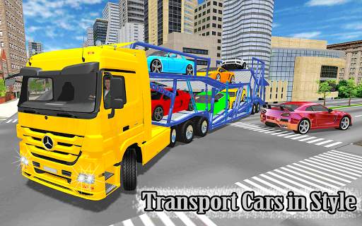 Car Transporter Trailer Truck screenshot 3