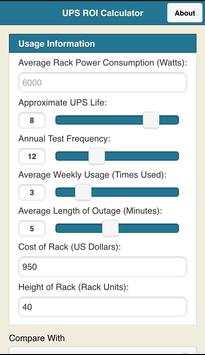 Methode UPS ROI Calculator скриншот 1