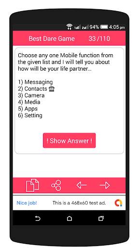 Dare Games With Answer (2020) screenshot 5