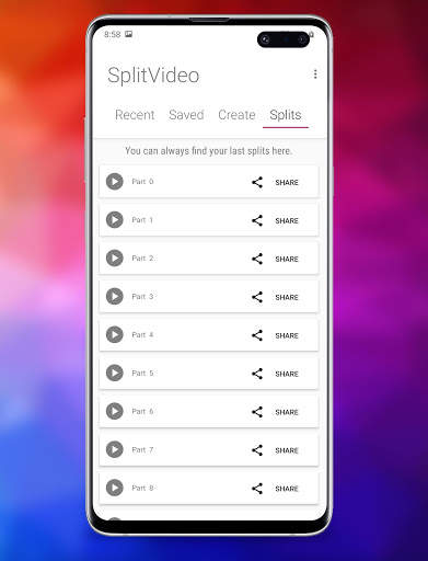 SplitVideo: Save &Split Status Videos for WhatsApp स्क्रीनशॉट 5