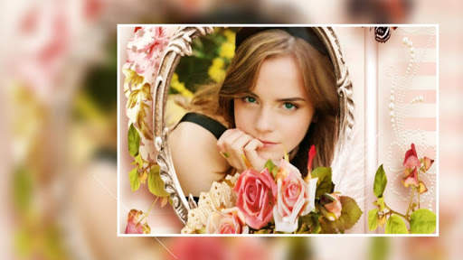 Beautiful Rose Flower Photo Frames Greeting Cards screenshot 1