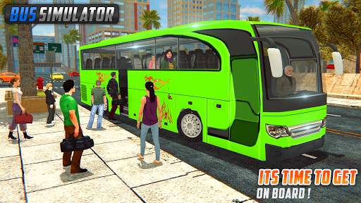 Off-Road Uphill Mountain Tourist Bus Driving Game screenshot 1
