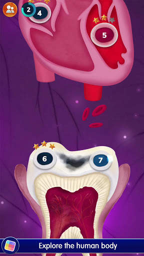 Dr. Schplot's Nanobots: Fun Match-3 Puzzles screenshot 1