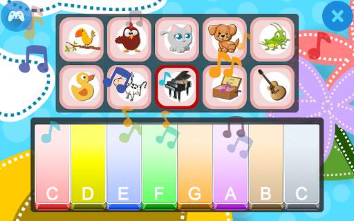 Kids Piano: Animal Sounds screenshot 4