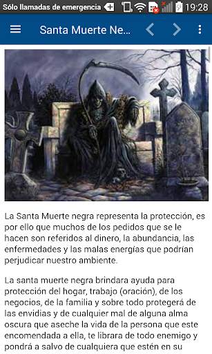 Oraciones para La Santa Muerte Negra screenshot 3
