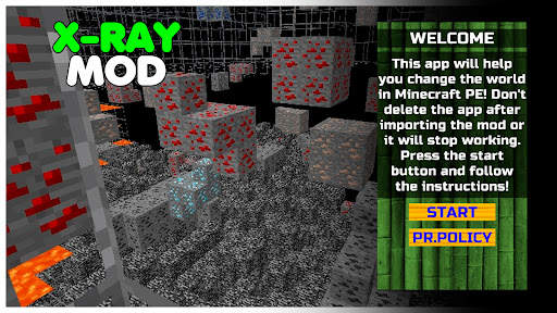 Xray Mod for Minecraft PE screenshot 2
