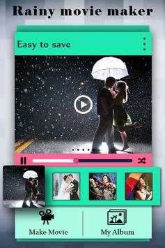 Rainy Photo Video Maker screenshot 2