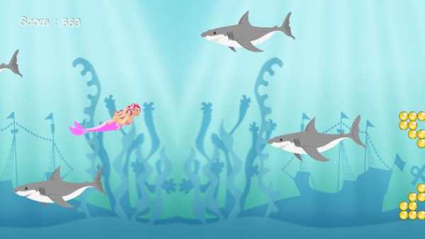 Shark Attack Mermaid screenshot 1