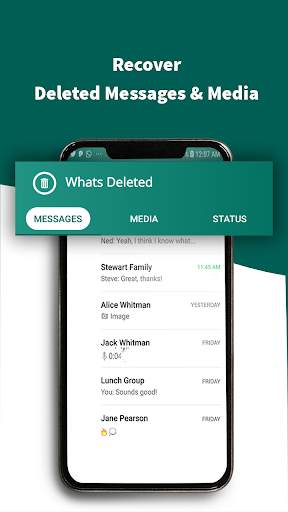 Whats Deleted - Recover WA Deleted Messages screenshot 2