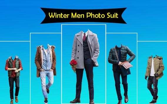 Winter Men Photo Suit Editor: Make Pro Photos screenshot 1