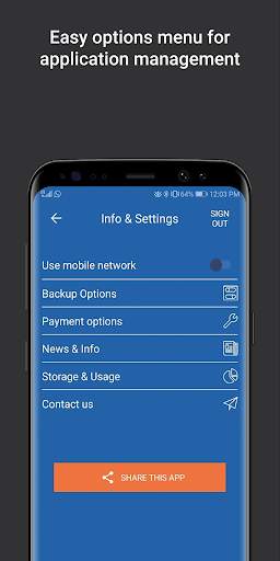 Lock BackUp - Secure Cloud Storage screenshot 2