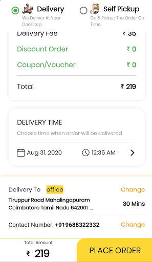 Flyer Eats: Food&Meat Delivery screenshot 6