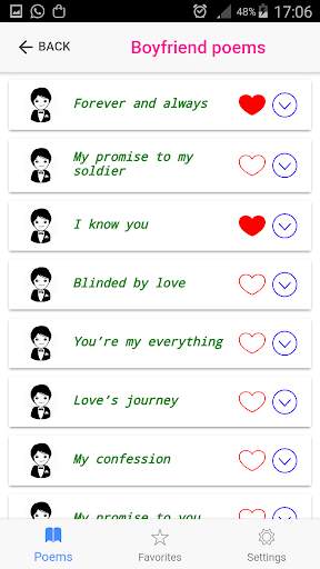 love poems sharing screenshot 3