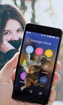 Cat on Screen Funny Joke स्क्रीनशॉट 2