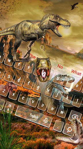 3D Dinosaur Keyboard screenshot 2